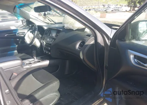 2019 Nissan Pathfinder Sv из США, поврежденный, VIN 5N1DR2MN0KC644670